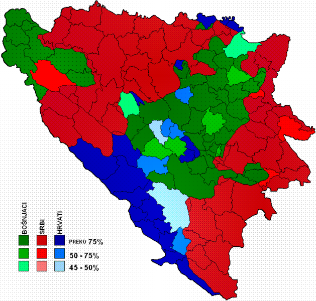 Karte Bosne I Hercegovine